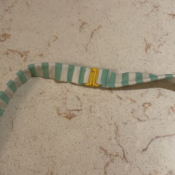 Matilda Jane bikini top with bow mint green and pink SZ 14 - Picture 3 of 7